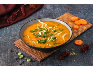 Veg Malaysian Laksa With Flat Wheat Noodles (Soupy)