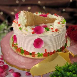 Bindaas Rose Falooda Cake Cake