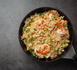 Veg Fried Rice With Chilli Chicken( Small, 3pcs)