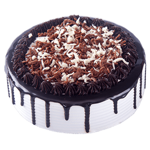 Eggless dutch chocolate cake [500 grams]