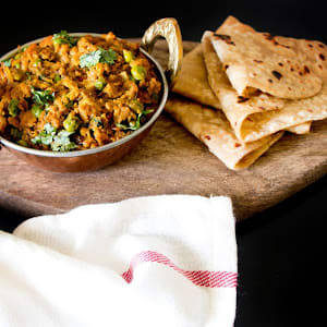 Chicken Keema Tawa Paratha Combo