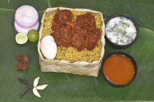 Donne Mutton Fry Butta Biryani