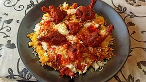 Chicken Lollipop Biryani