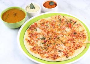 Onion Tomato Uttapam