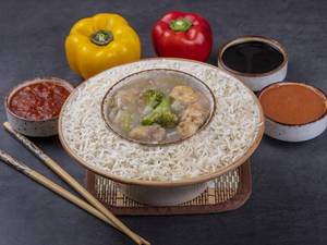 Pot Rice Chicken [With Gravy]
