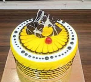 Vanilla currency cake