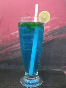 Blue Curacao Mojito