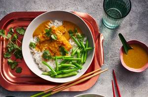 Fish finger gravy