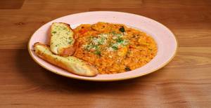 Tomato Cream Cheese Risotto