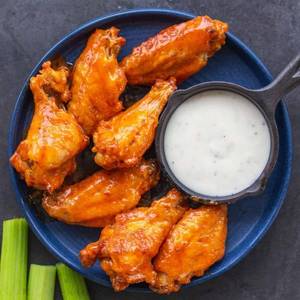 Chicken Hot Wings (6 Pcs)