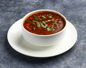 Veg Hot And Sour Soup (Soya)