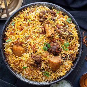 Mutton dum biryani