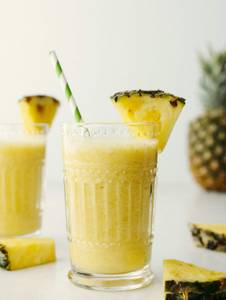Pineapple Shake with Ice cream