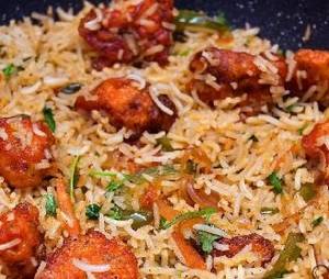 Schezwan Gobi Fried Rice 
