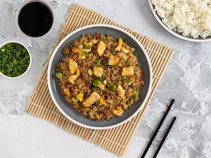 Chicken Chahan (japanese Fried Rice)