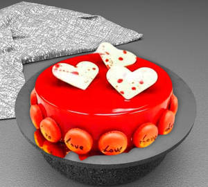 Strawberry Cake 500 gm