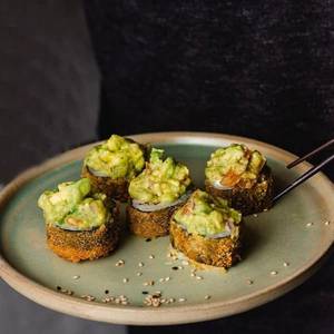 Spicy Avocado Hosomaki Sushi