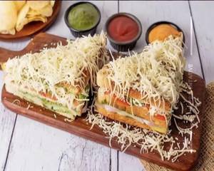 Bombay Veg Cheese Grilled Sandwich