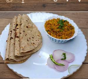 Egg Bhurji 3 Egg With 5 Wheat Roti