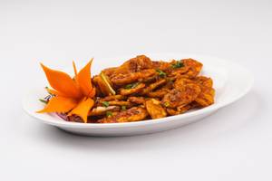 Lotus Stem in Chilli Plum Sauce