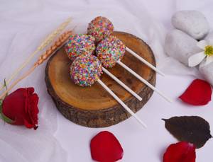 Eggfree Vanila Cake Pops [Box Of 4]