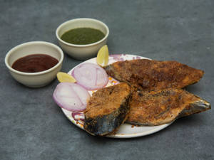 Fish Fry Surmai [2 Pcs]