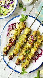 Chicken Pudina Kebab
