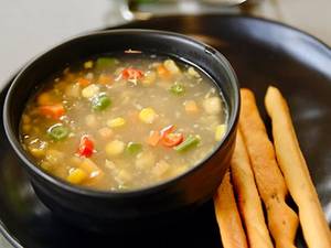 Sweet Corn Vegetable Soup