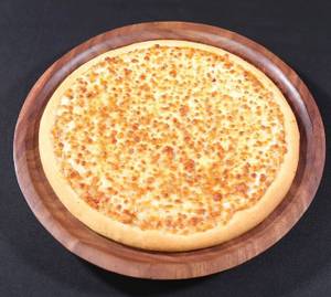 Large Margherita pizza