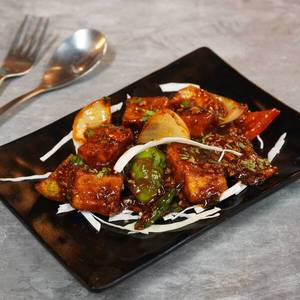 Paneer Chilli For 1 Person (6 Pcs)