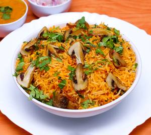 Mushroom Biryani