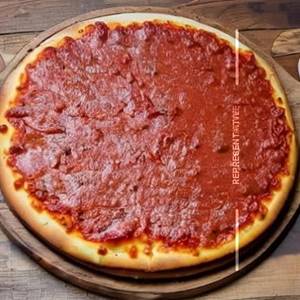 Large Sicilian Hawaiian Pizza