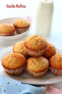 Vanila muffins [4 pieces]