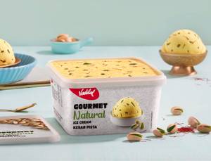 Kesar Pista Natural Ice Cream Tub (1 Litre)