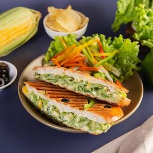 Rock Salt Olive Foccacia Sandwich