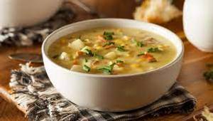 Veg Spicy Corn Soup