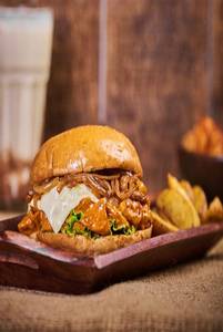 Smokey Bbq Chicken Burger