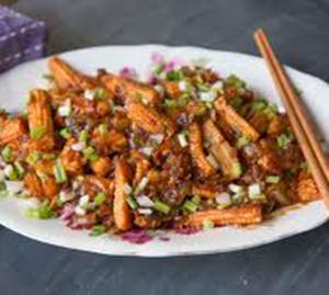 Crispy Chilli Babycorn