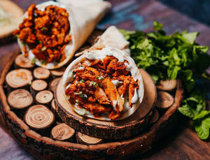 Mexican Chicken Shawarma Roll