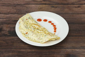 Double egg omelette