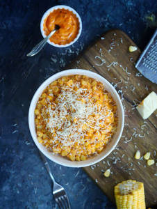 Garlic Chilli Cheese Corn
