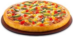 Mixed veg pizza