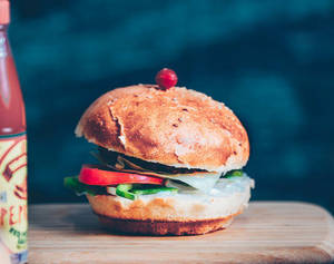 Veg Double Cheese Burger