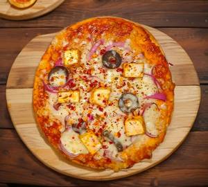 Onion & panner pizza