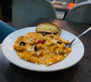 Chicken Red Sauce Fusi Pasta