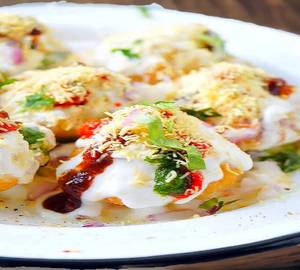 Suji ki Dahi Puri [5 pic)