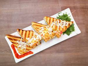 Bhujia Mayonaise Sandwich