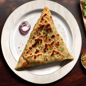 Stuffed Onion Kulcha