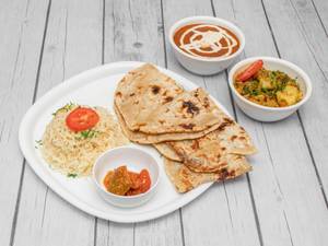 Veg Dal Makhani Thali