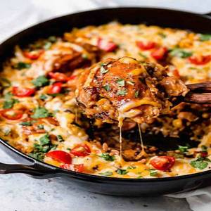 One-pot Bbq Chicken And Rice